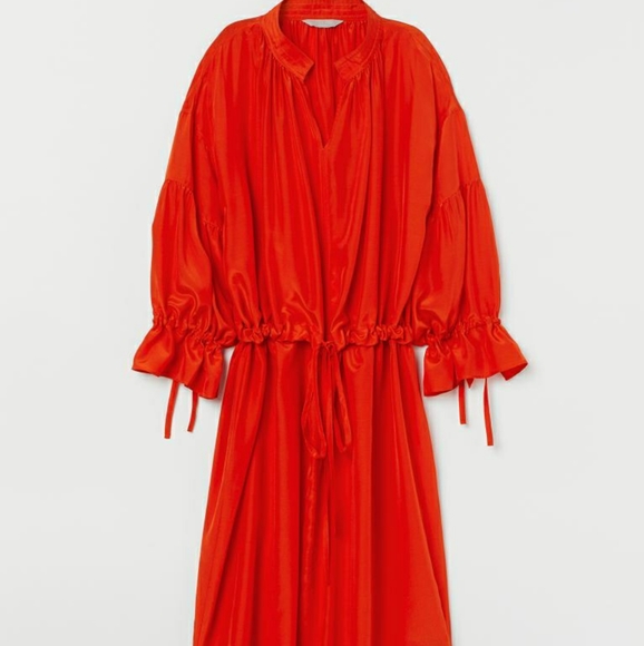 NWTs h&m silk blend kaftan - Picture 2 of 6